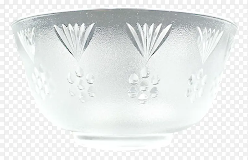 高档磨砂透明玻璃碗