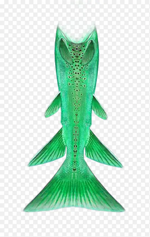 漂亮绿色创意美人鱼尾巴