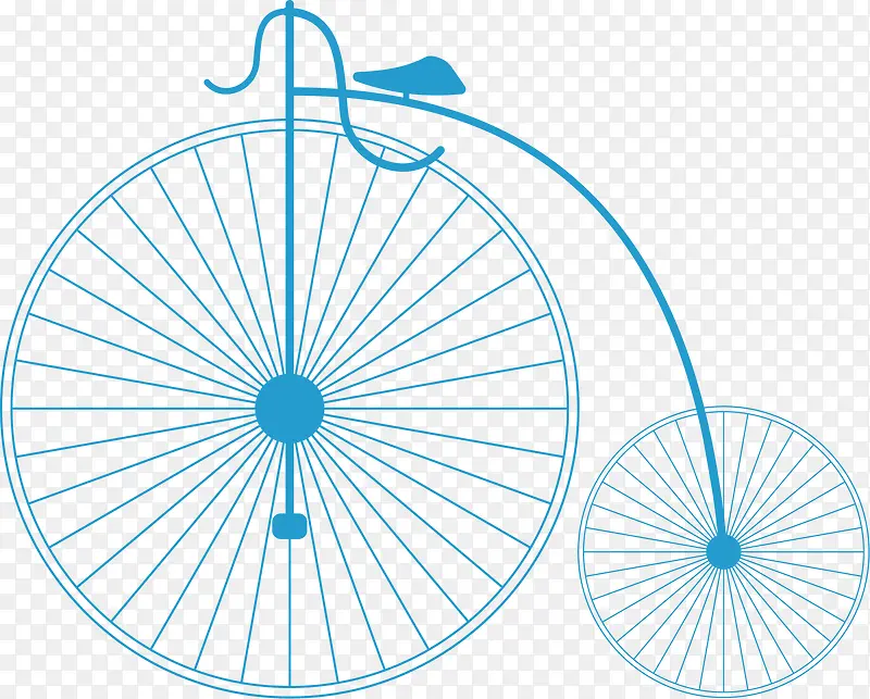 自行车 大小轮自行车