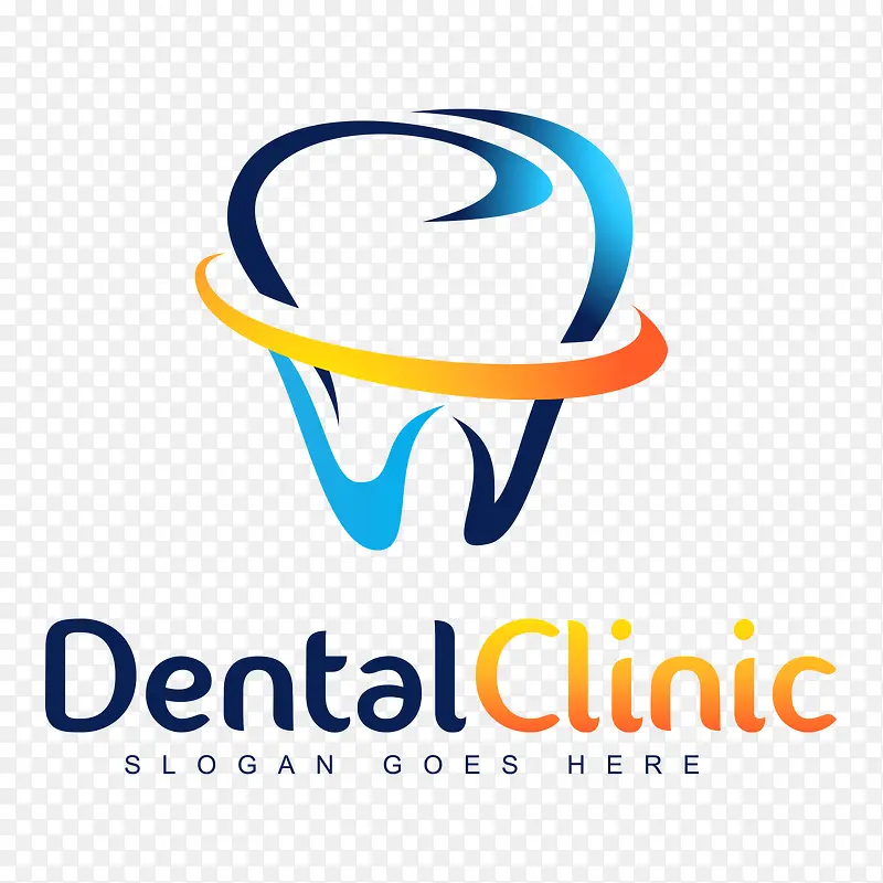 牙齿保健logo创意设计