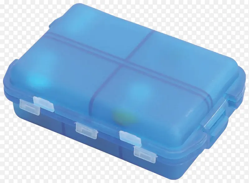 蓝色药盒