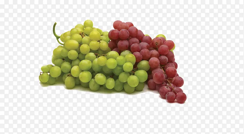 绿色葡萄和红色葡萄