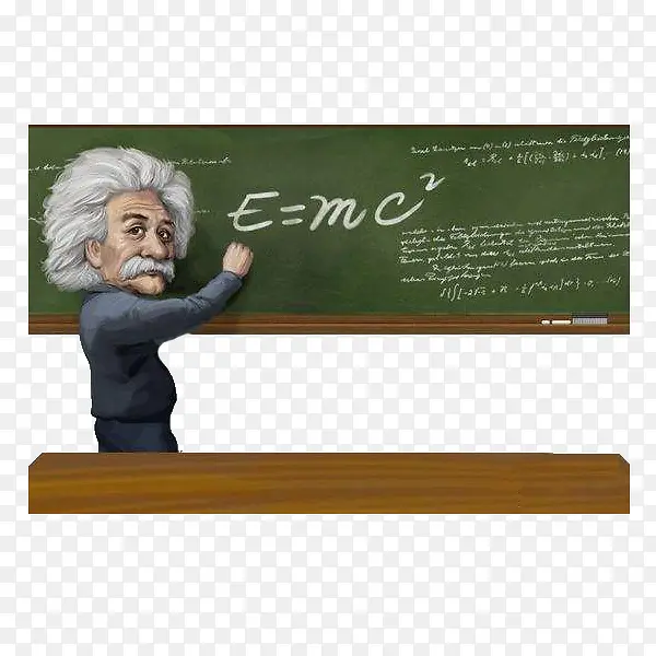 爱因斯坦黑板板书