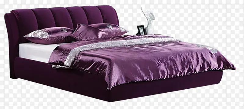 电商床上用品紫色