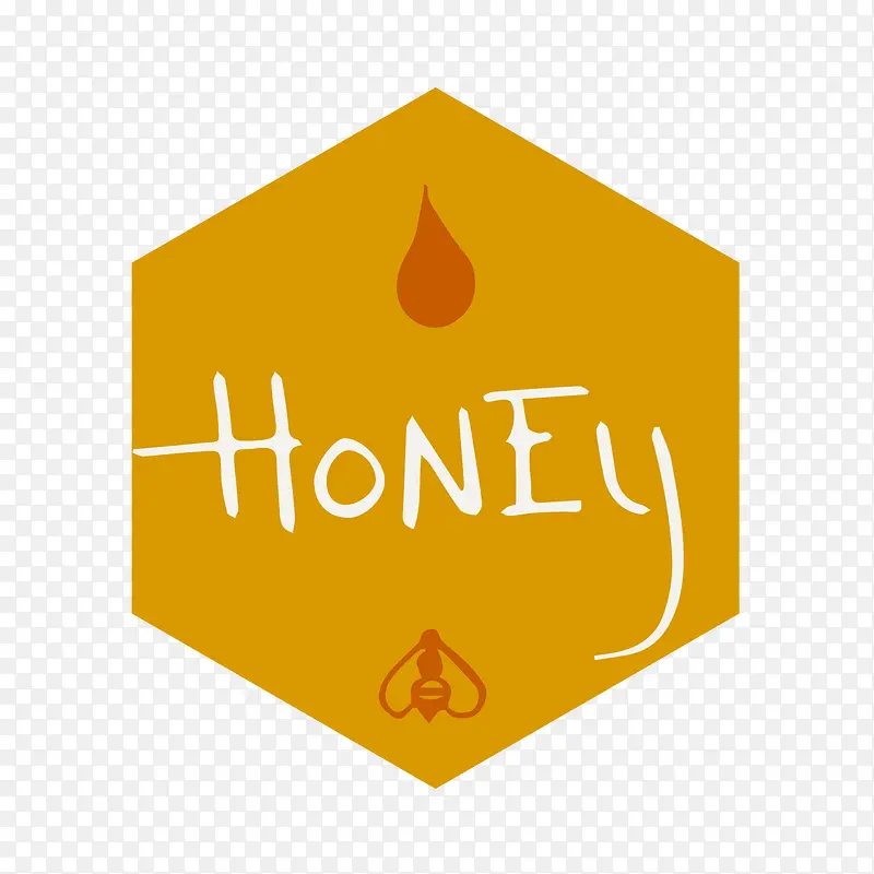 honey标签设计矢量