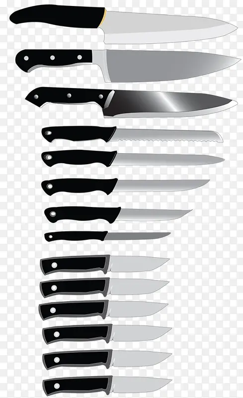 各式各样的刀具