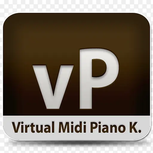 虚拟钢琴键盘Adobe-Style-Dock-icons