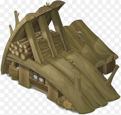 储存木头房子