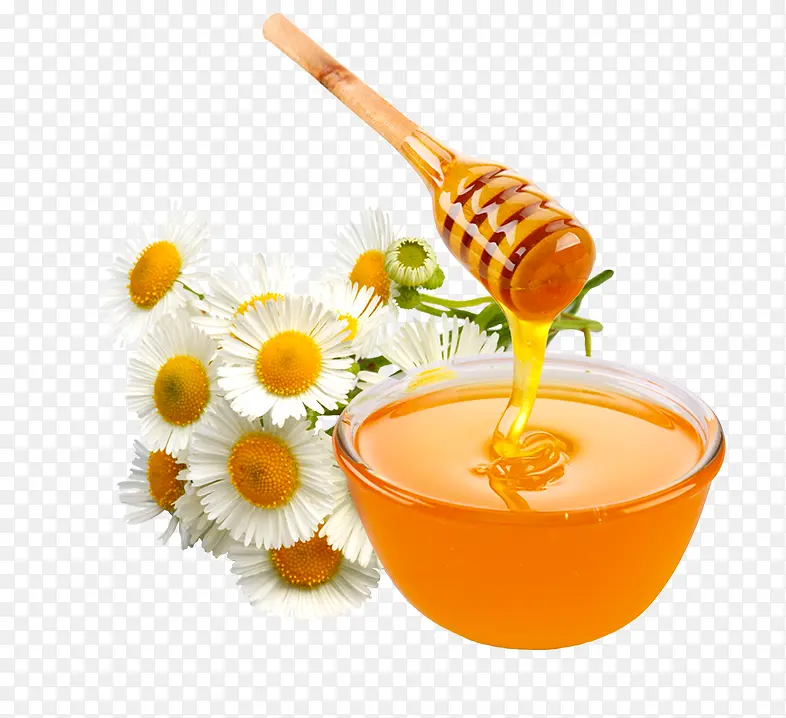 天然蜂蜜美食实物