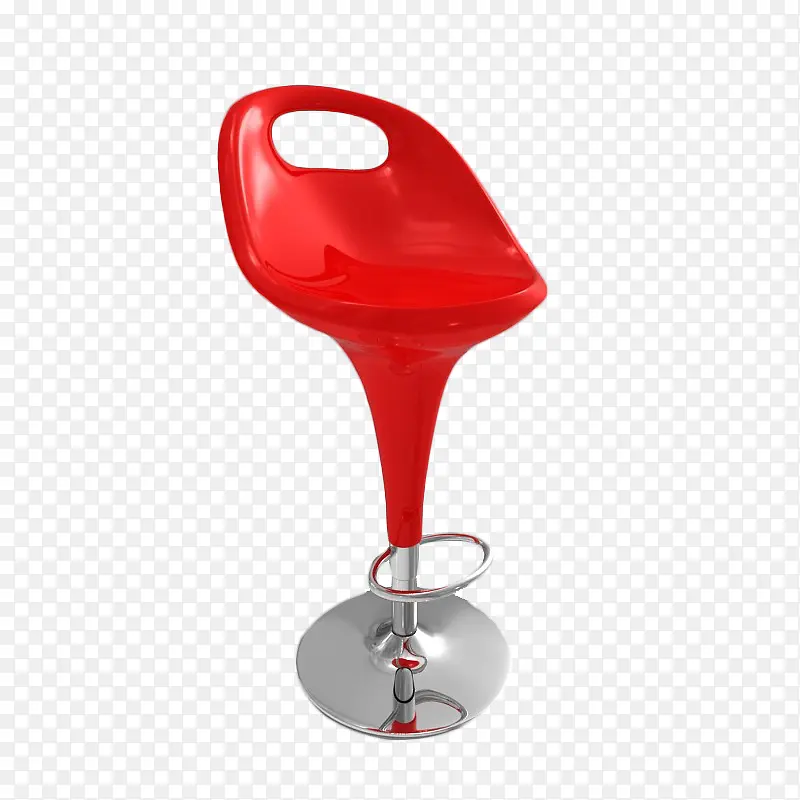 红色转椅塑料凳子