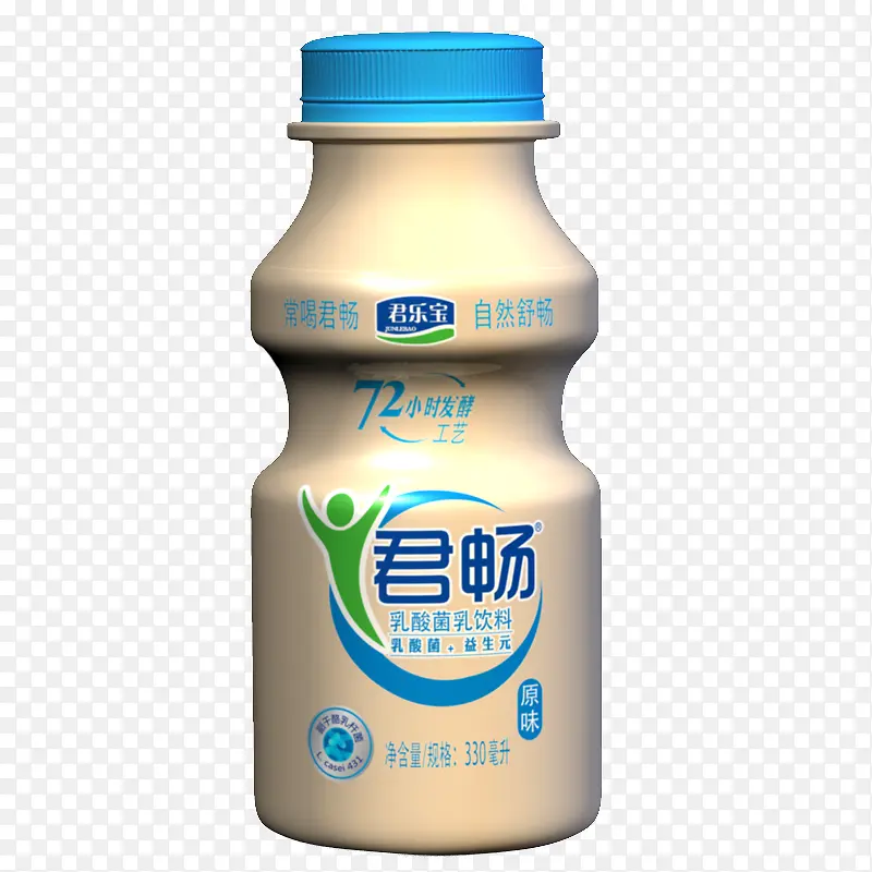 瓶装益生菌酸奶