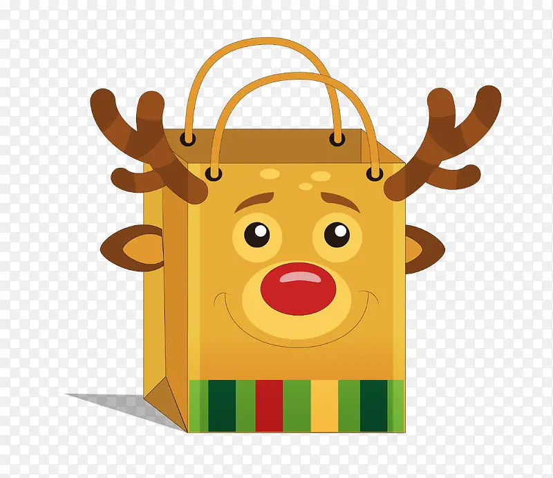 可爱鹿头圣诞礼盒