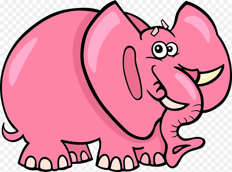 粉色大象