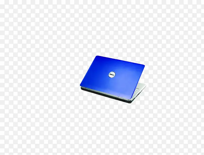 海蓝色笔记本电脑