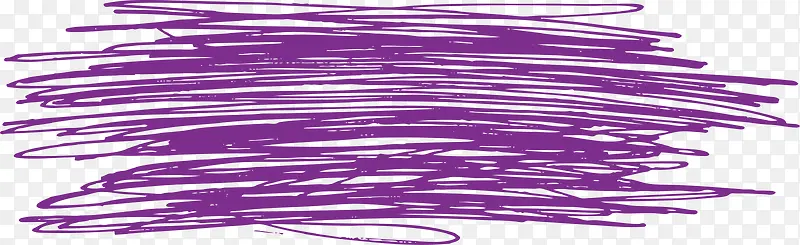 紫色彩铅笔刷涂鸦手绘矢量图