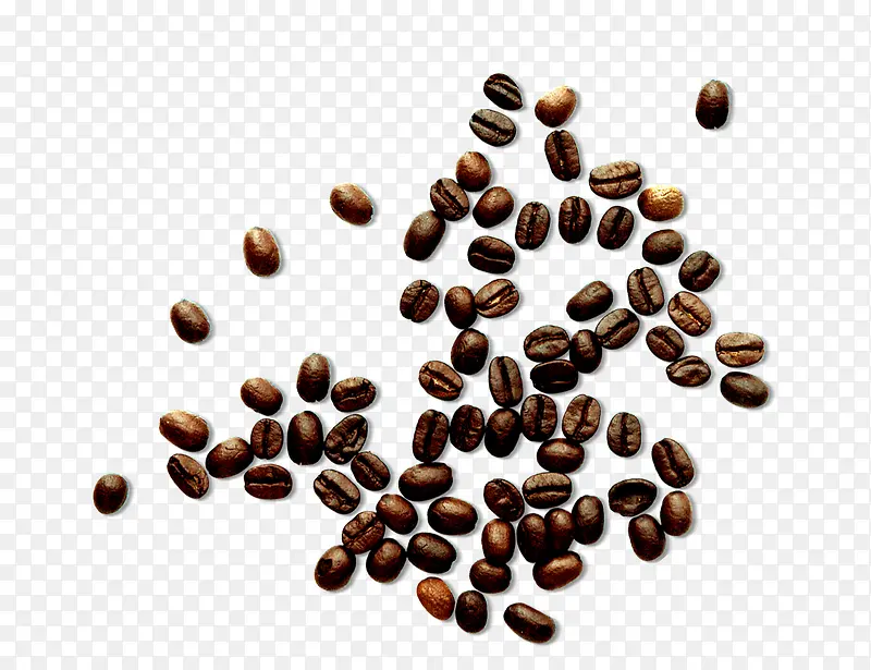 棕色咖啡豆子
