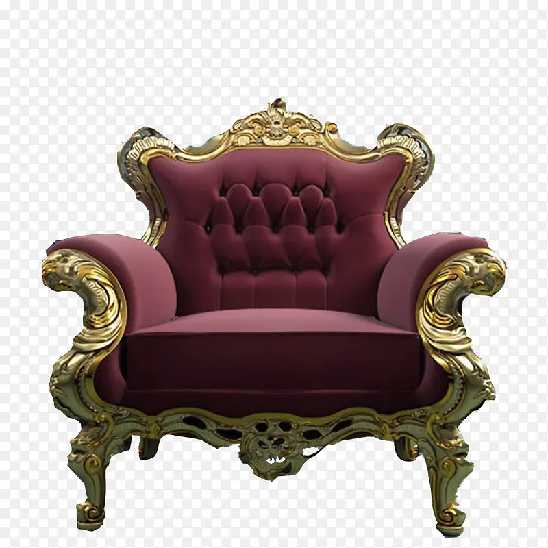 法式宫殿单人沙发