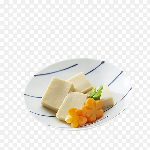 精美食物冻豆腐