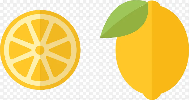 柠檬俯拍