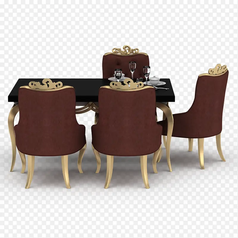 花纹椅子创意桌子北欧餐桌