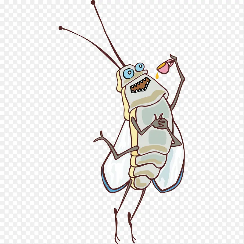 蟑螂卡通造型