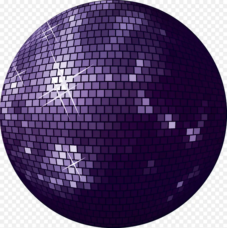 设计海报球体紫色效果
