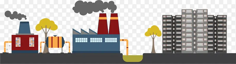 工厂排气空气污染
