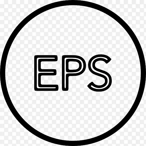 EPS文件圆轮廓图标