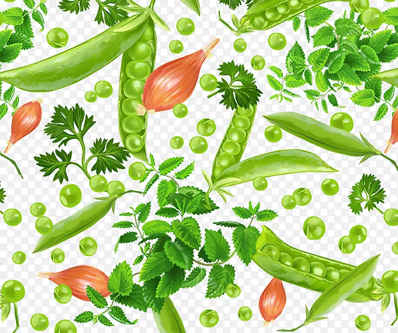绿色健康食物豌豆