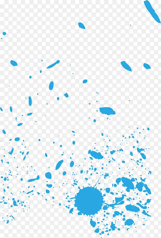 蓝色底纹颗粒纹理元素