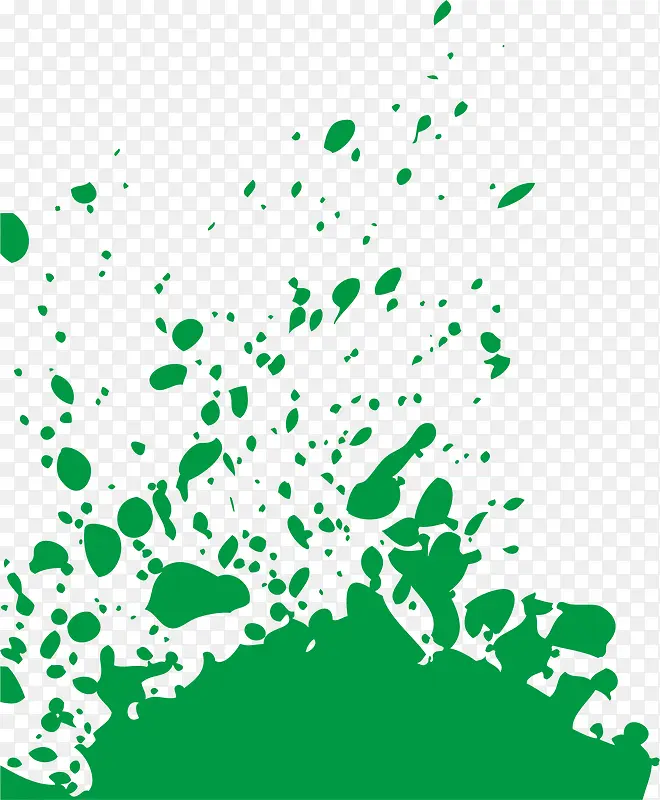 绿色底纹颗粒纹理元素