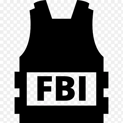 FBI背心保护工具图标