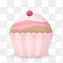 蛋糕蛋糕樱桃图标