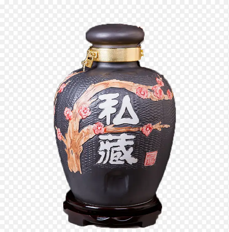 实物中国风传统酒瓶白酒