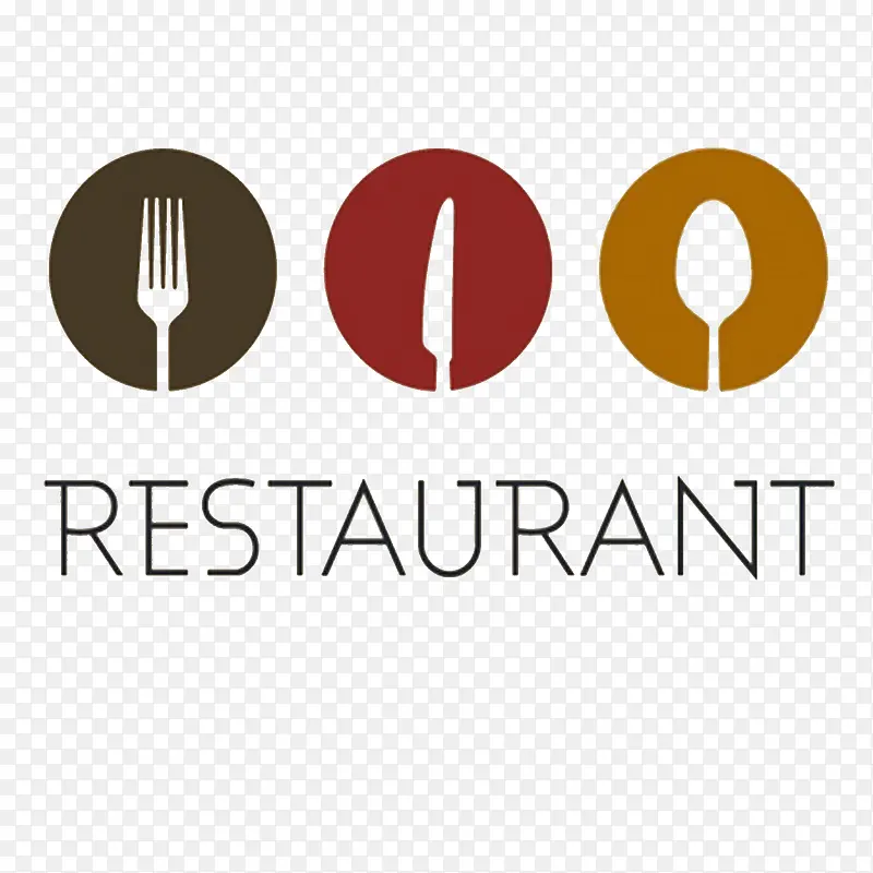 餐厅元素标志