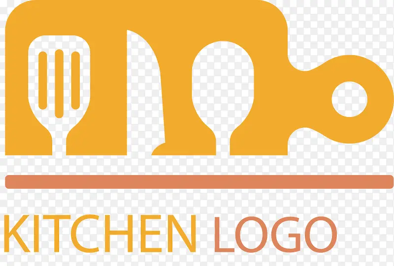 菜刀中式餐饮logo