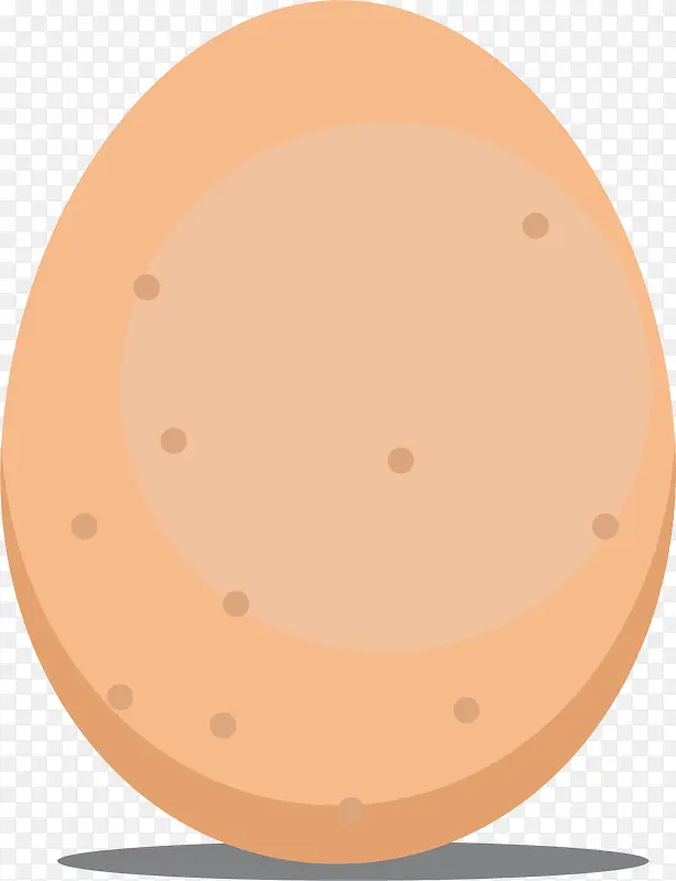 矢量图鸡蛋设计褐色