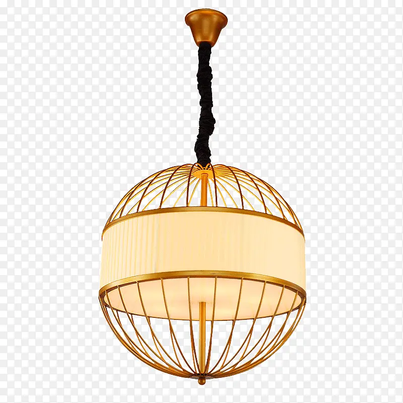 客厅餐厅圆形鸟笼灯现代卧室吊灯