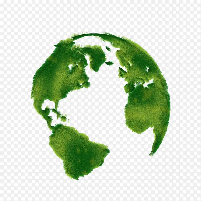 绿色环保地球
