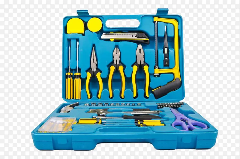 蓝色工具箱