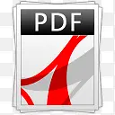 PDF文件图标与3