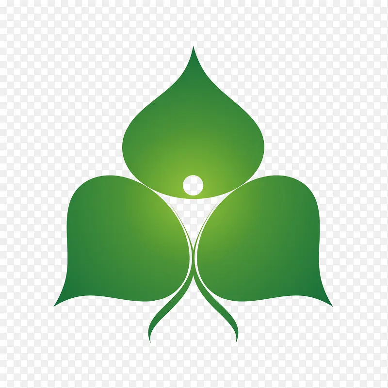 绿色logo素材