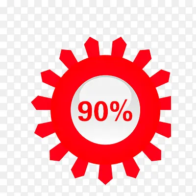 90%