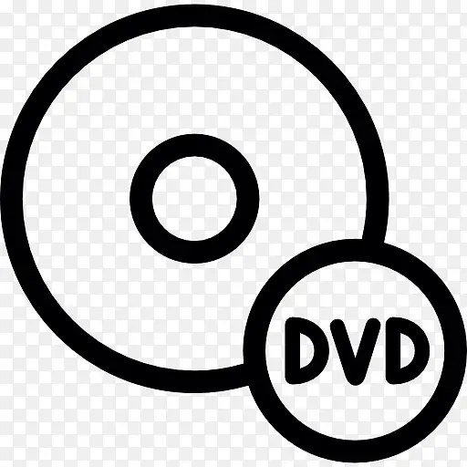 DVD播放机图标