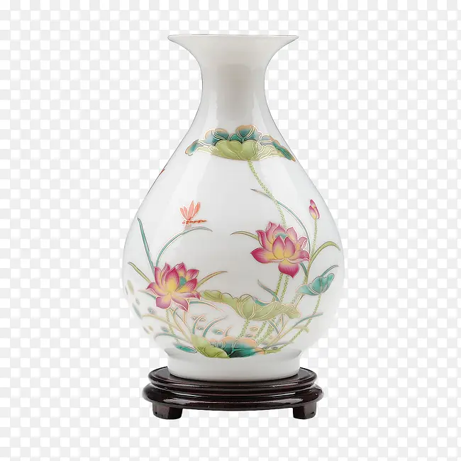 白玉古典花瓶