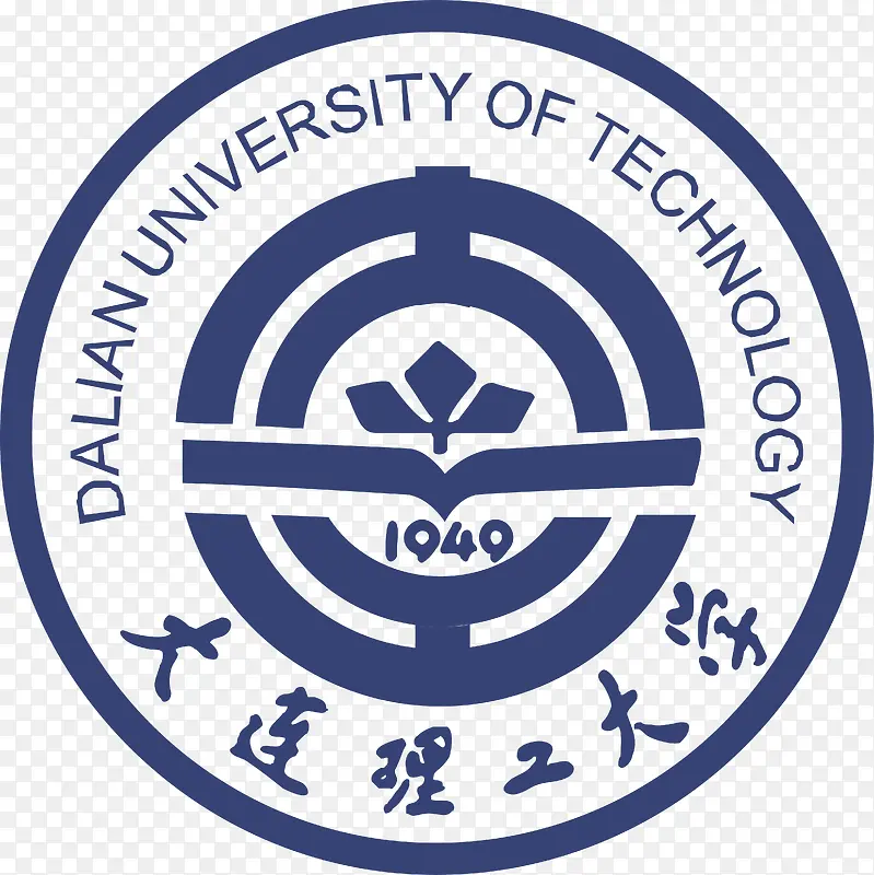 大连理工大学logo