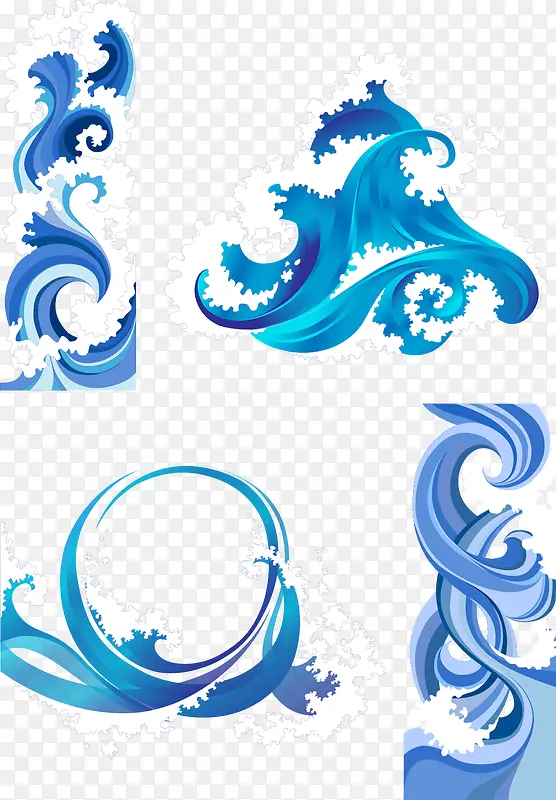 矢量海浪