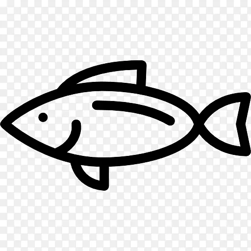 鱼向左图标