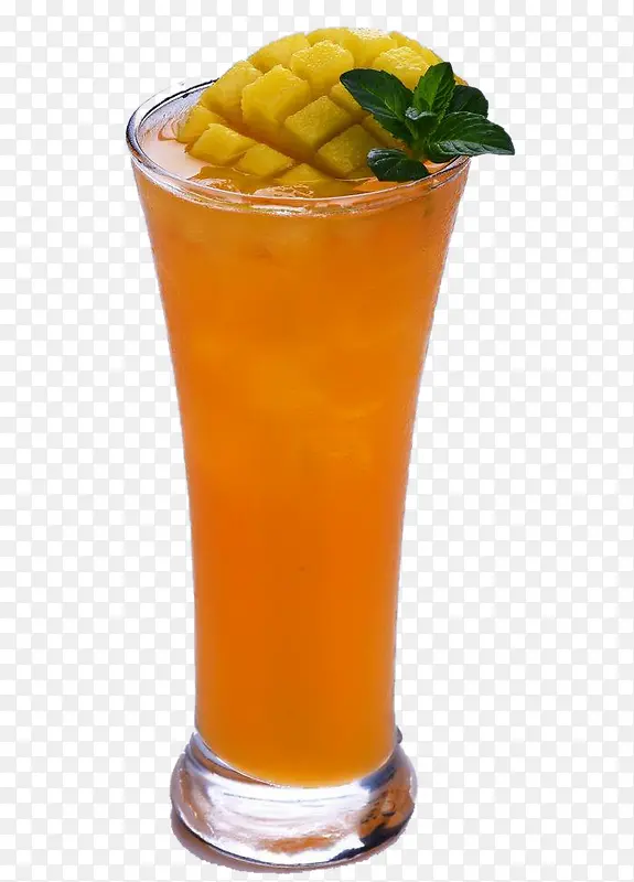一杯芒果汁儿png大图