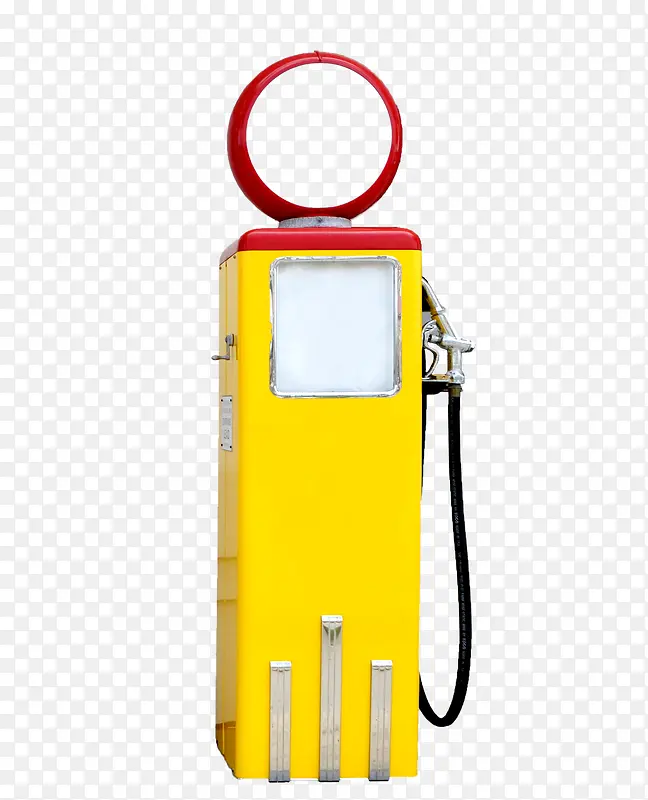 黄色的加油机
